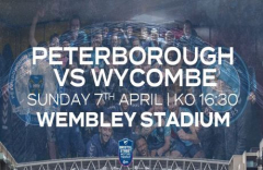 Wycombe Wanderers at Wembley!