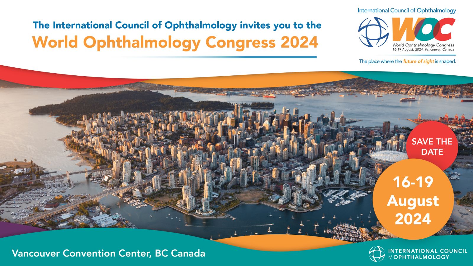 39th World Ophthalmology Congress® | WOC2024® | 16-19 August 2024 | Vancouver, Canada, Vancouver, British Columbia, Canada