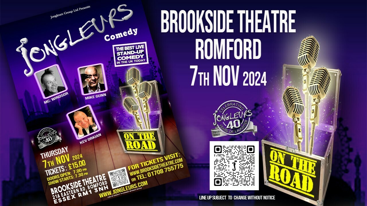 Jongleurs @Brookside Theatre Romford, Romford, England, United Kingdom