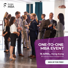 Transform Your Career at the Access MBA Event in Hong Kong.