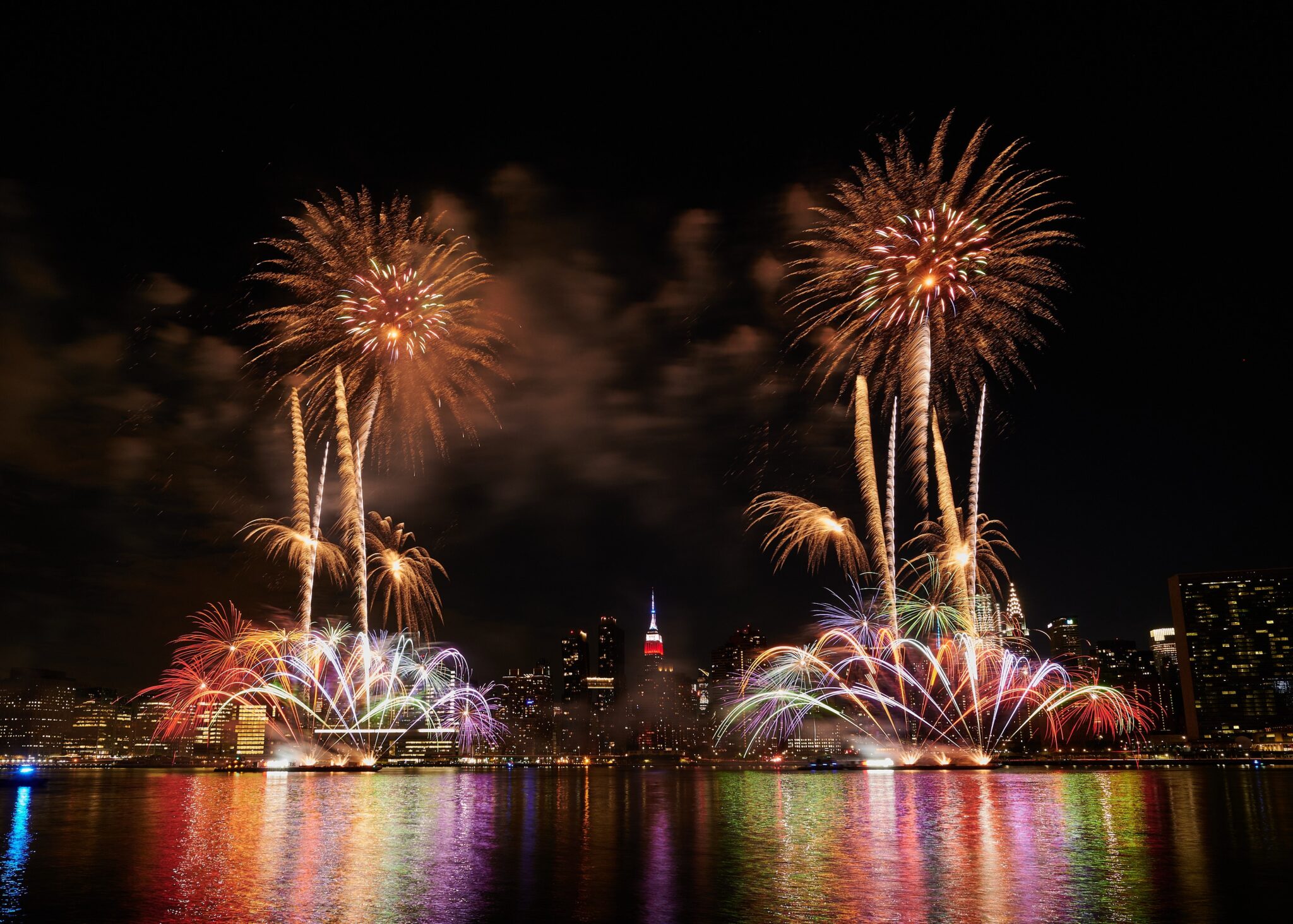 Premium Fourth of July NYC Fireworks Cruise on Atlantis Yacht, New York, United States
