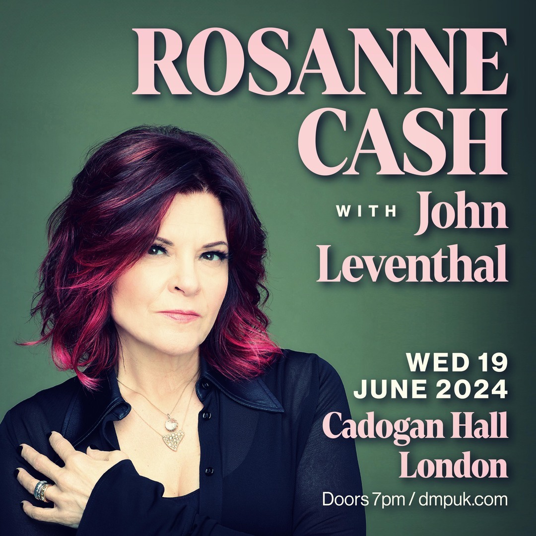 Rosanne Cash with John Leventhal at Cadogan Hall - London, London, England, United Kingdom