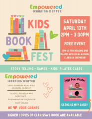 Empowered Kids Book Fest: Sage Does Pilates