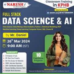 Data Science Software Training Institute in KPHB - NareshIT
