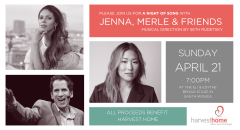 Jenna, Merle & Friends: A Night of Song to Benefit Harvest Home