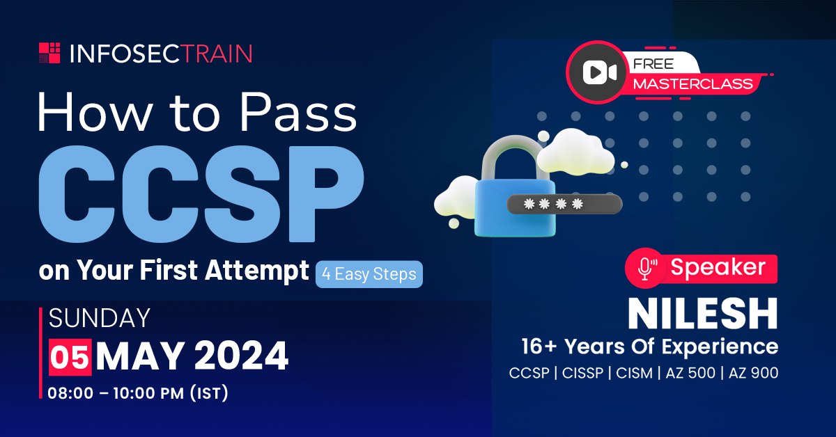 How to Pass CCSP on Your First Attempt in 4 Easy Steps, Online Event
