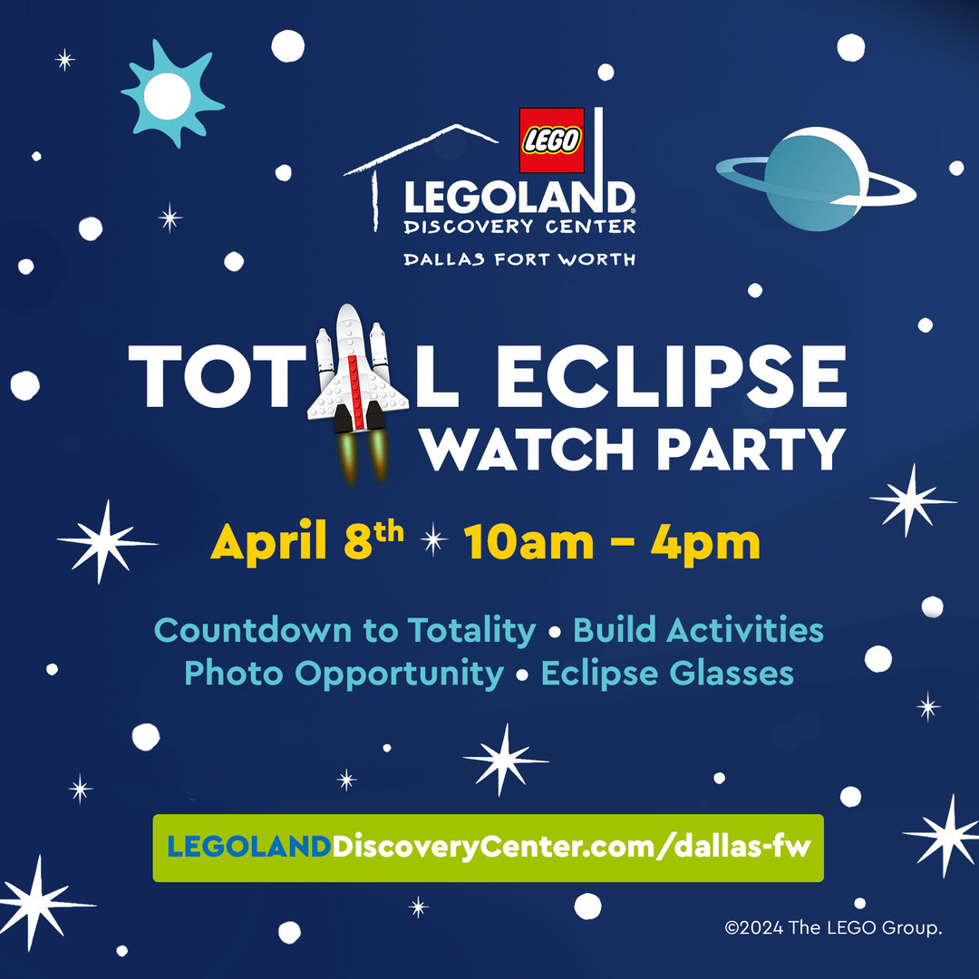 Total Eclipse Watch Party at LEGOLAND Discovery Center Dallas/ Ft. Worth, Grapevine, Texas, United States
