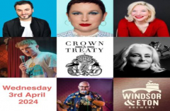Comedy @ The Crown and Treaty Uxbridge -Ticket Includes a FREE Windsor and Eton Craft Beer or Wine!