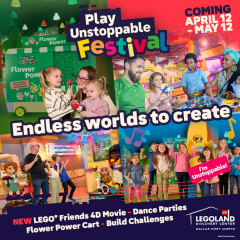 FRIENDS: Play Unstoppable Festival at LEGOLAND Discovery Center Dallas/Ft. Worth