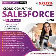 Best Salesforce Course Online Training Institute In Hyderabad 2024 | NareshIT