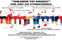 Drawn to Music~The Art of Synesthesia featuring Lennie Peterson and Wayne Naus~Pre-Concert Reception