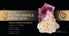 The 4th Annual Phoenix Heritage Mineral Show