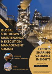 Maintenance Shutdown Execution and Management Summit (MSEMS-Cologne), 24th-25th October 2024, Germany