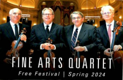 Fine Arts Quartet Free Spring Festival April 14th 2024