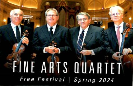 Fine Arts Quartet Free Spring Festival April 7th and April 16th 2024, Milwaukee, Wisconsin, United States