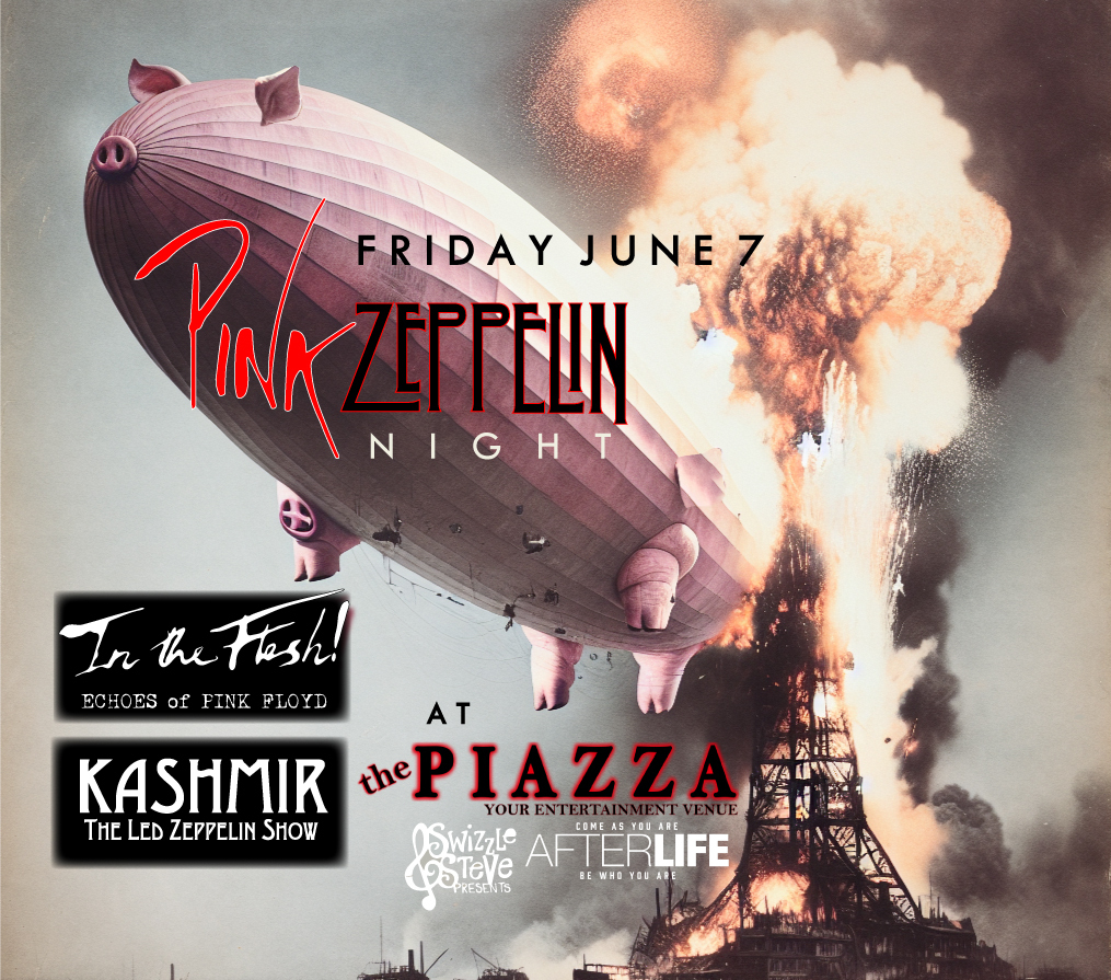 Pink Floyd, Led Zeppelin, and The Doors at The Piazza, Aurora, Illinois, United States