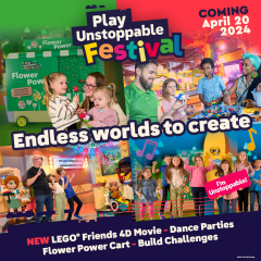 Play Unstoppable Festival at LEGOLAND Discovery Center Westchester