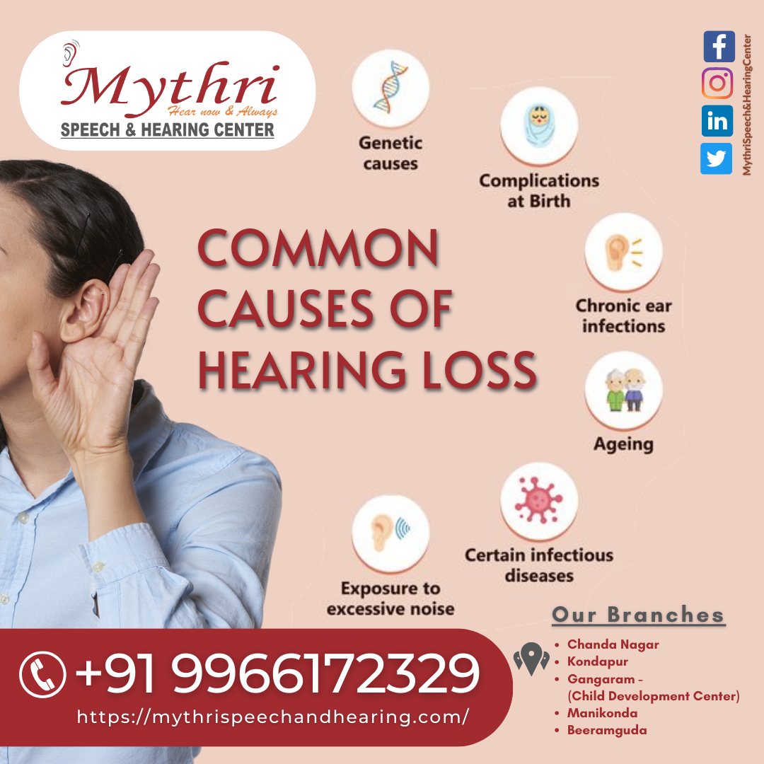 Mythri Speech And Hearing Center Chanda Nagar | Best Speech And Hearing Center Chanda Nagar, Hyderabad, Telangana, India
