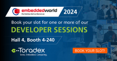 Embedded World 2024: Toradex Developer Sessions | Book your slot today!