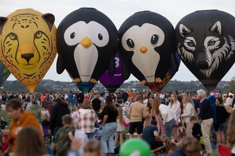 The Dorset Balloon And Music Festival, Dorchester, England, United Kingdom