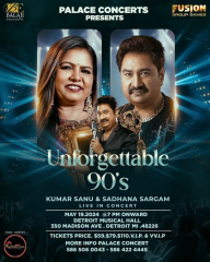 Kumar Sanu & Sadhana Sargam Live In Concert Detroit 2024