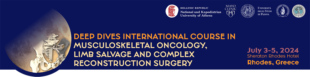 Deep Dives Course in Musculoskeletal Oncology, Limb Salvage and Complex Reconstruction Surgery, Rhodes, South Aegean, Greece