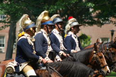 The Mather Homestead Welcomes Sheldon's Horse, the Second Continental Light Dragoons