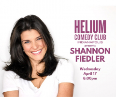 Shannon Fiedler at Helium Comedy Club April 17