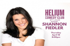 Shannon Fiedler at Helium Comedy Club April 18