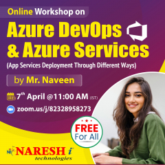 Best Online Workshop On Azure Devops Training Institute In Hyderabad 2024 | NareshIT