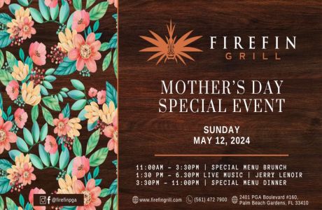 Rosa de Amor: A Melodic Celebration for Moms! Special Menu Brunch and Dinner with Live Music, Palm Beach Gardens, Florida, United States