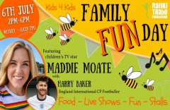 Family Fun Day featuring CBeebies and CBBC's Maddie Moate