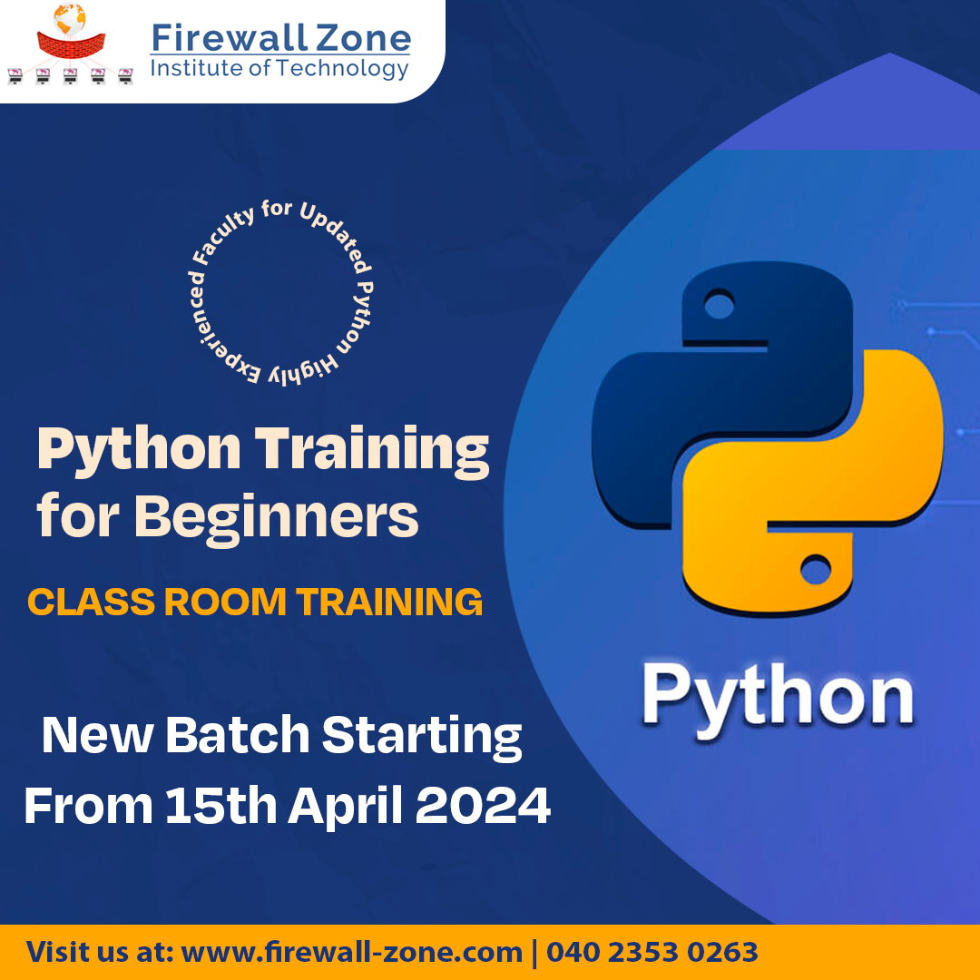 Best Python Course at Firewall-zone Institute of IT, Hyderabad, Telangana, India