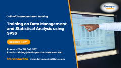 Training on Data Management and Statistical Analysis using SPSS