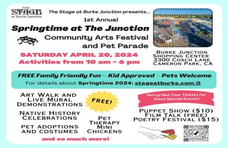 "Springtime at The Junction" Arts and Nature Festival, Cameron Park, California, United States