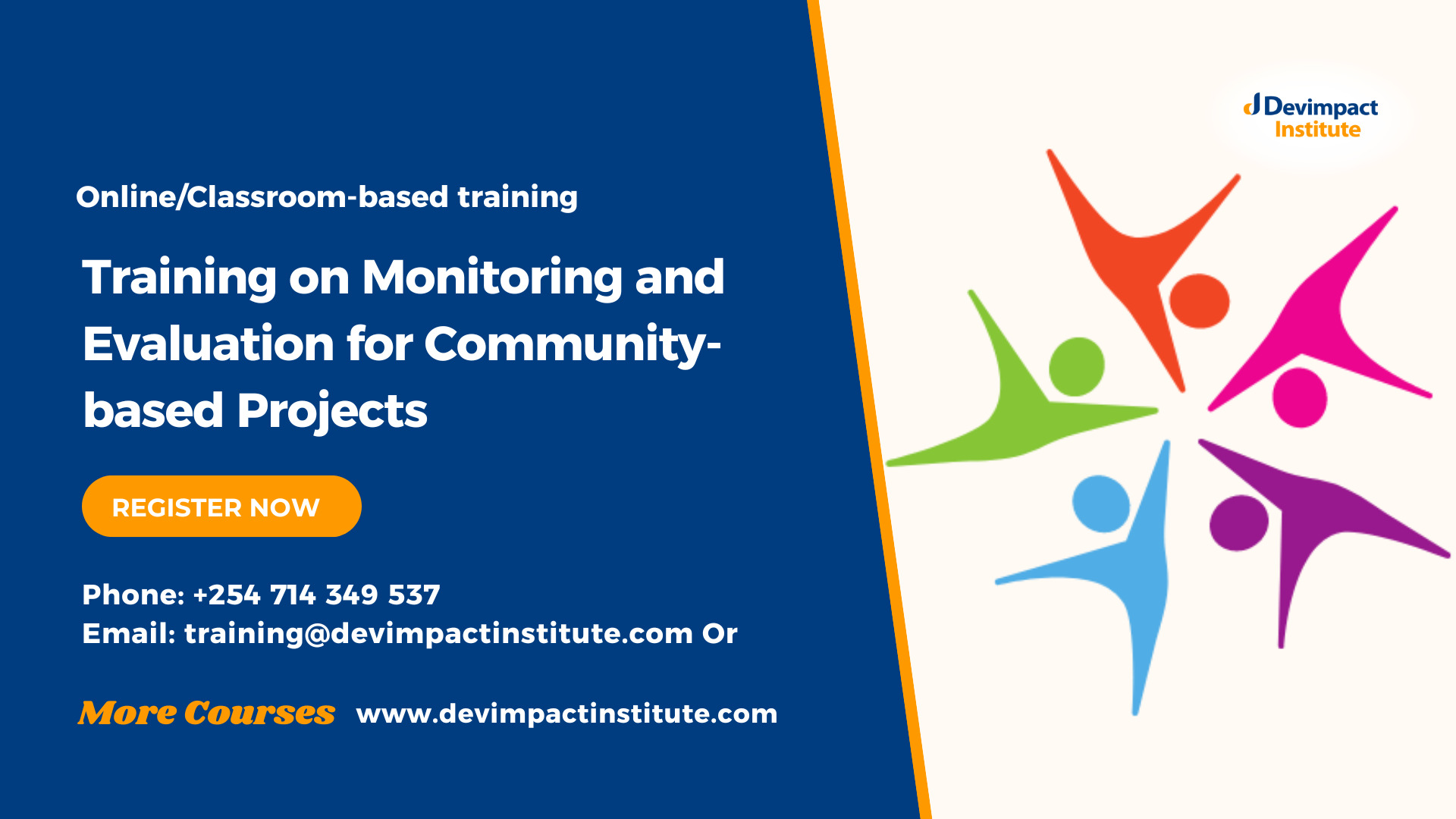 Training on Monitoring and Evaluation for Community-based Projects, Devimpact Institute, Nairobi, Kenya