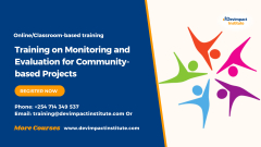 Training on Monitoring and Evaluation for Community-based Projects