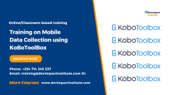 Training on Mobile Data Collection using KoBoToolBox