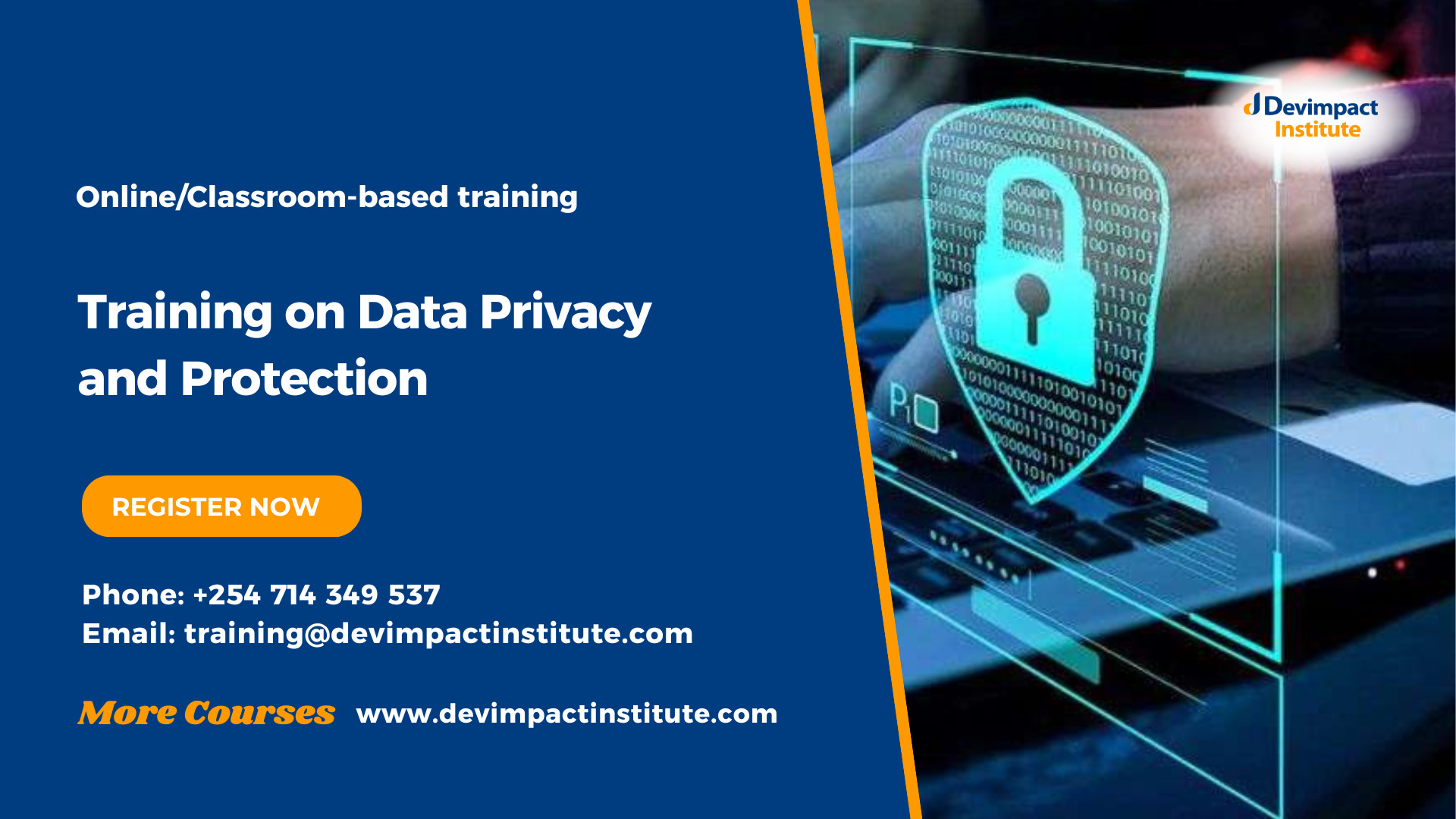 Training on Data Privacy and Protection, Devimpact Institute, Nairobi, Kenya