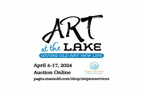 Prospect Lake Art at the Lake Online Charity Auction, Online Event