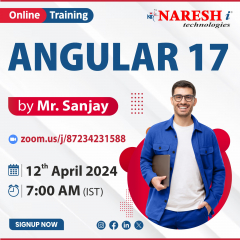 Best Angular 17 Classroom & Online training - Naresh IT