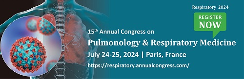 15th Annual Congress on Pulmonology & Respiratory Medicine, France, Paris, France