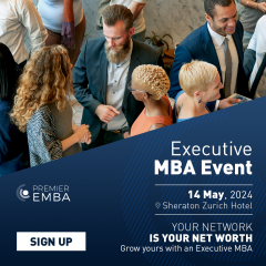 Executive MBA event in Zurich