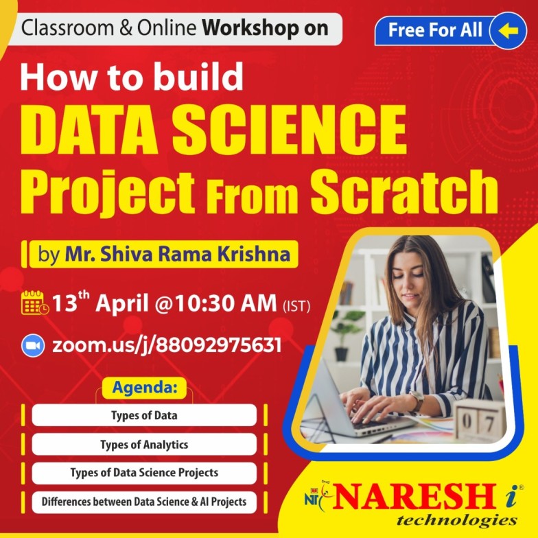 Best Data Science Online WorkShop Training Institute In Hyderabad 2024 | NareshIT, Online Event
