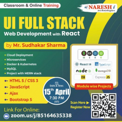 Best UI Sull Stack Training in Ameerpet - Naresh It