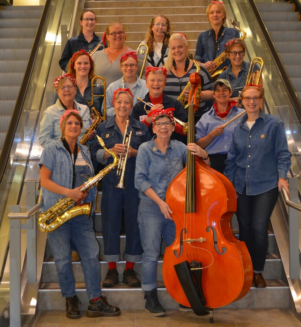 First FREE May Concert in Olin Park Pavilion: Ladies Must Swing!, Madison, Wisconsin, United States
