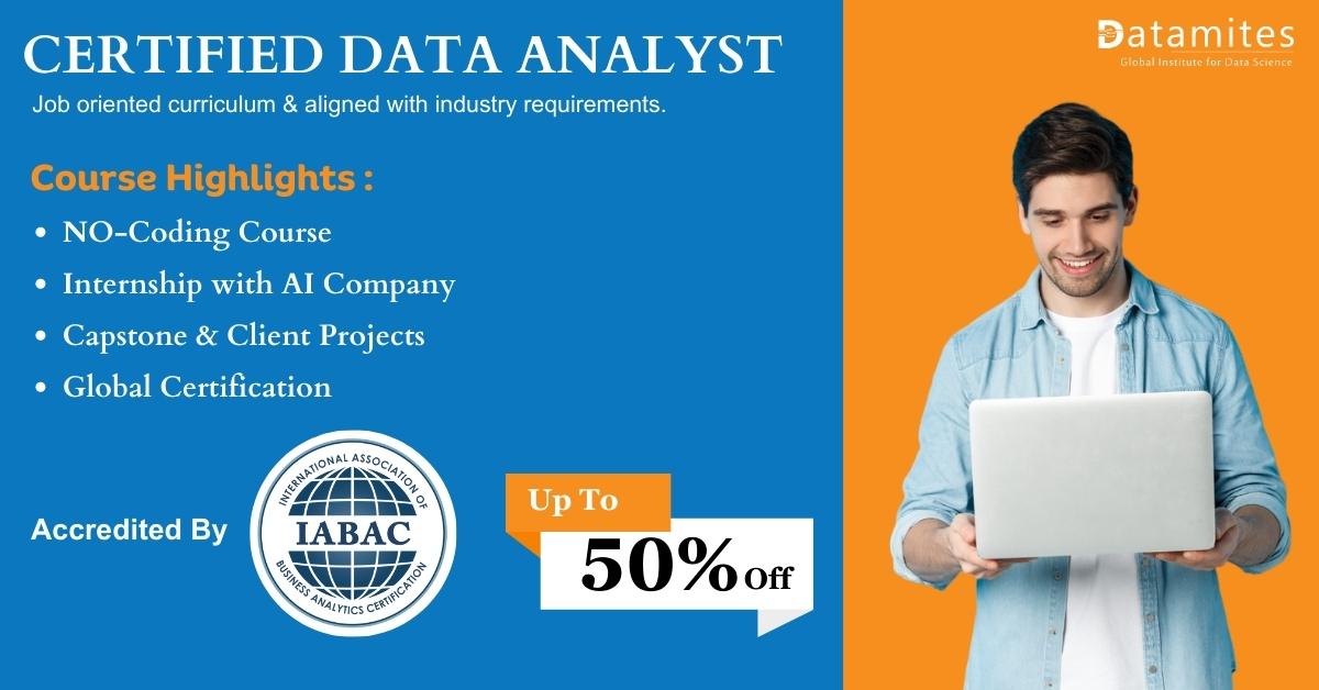 Certified data analyst course in London, Online Event