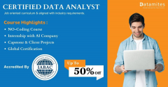 Certified data analyst course in London