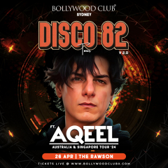 DJ AQEEL LIVE - DISCO 82 at The Rawson, Sydney