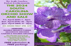 South Carolina Orchid Show and Sale